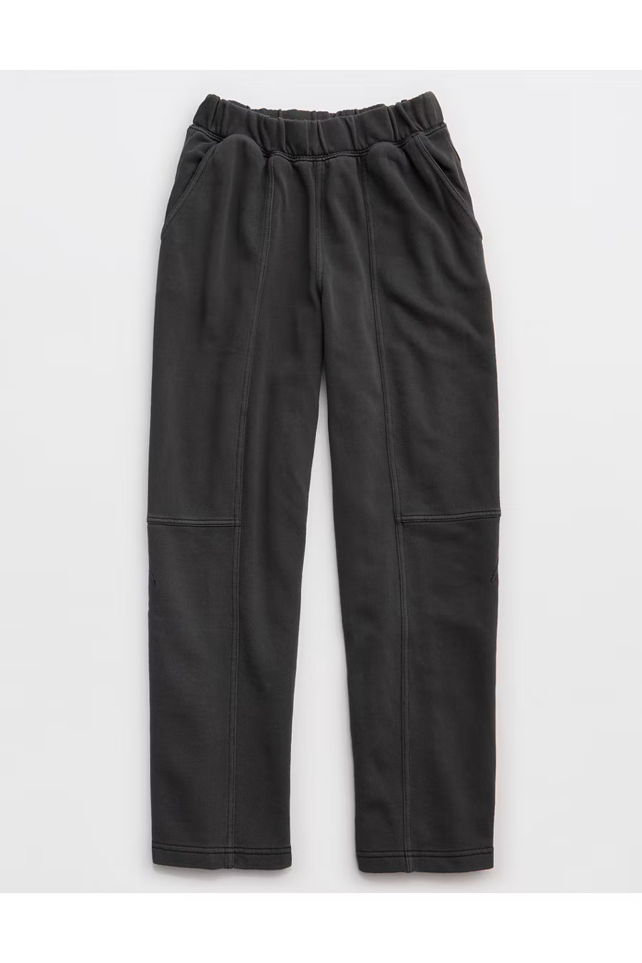 Aerie Seams Right Sweatpant Women's Smoked Gray L | American Eagle Outfitters (US & CA)