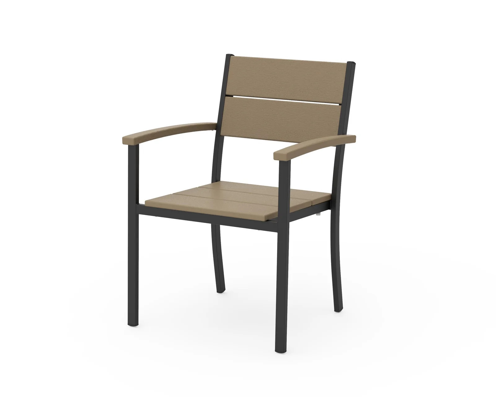 Main Street Stacking Dining Arm Chair | POLYWOOD