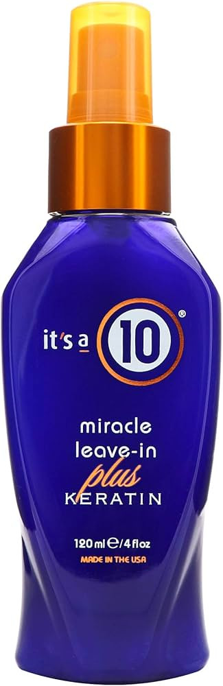 It's a 10 Haircare Miracle Leave-In Product Plus Keratin, 4 fl. oz. | Amazon (US)