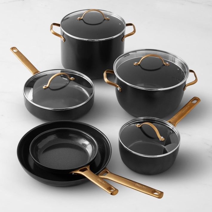GreenPan&#8482;Reserve Ceramic Nonstick 10-Piece Cookware Set | Williams-Sonoma