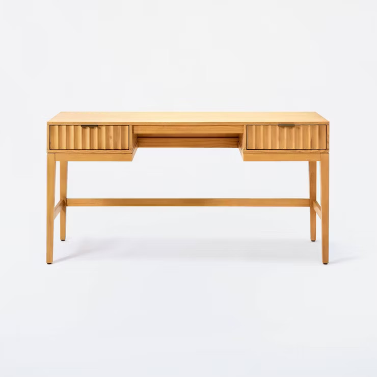 Thousand Oaks Wood Scalloped Desk - Threshold™ designed with Studio McGee | Target