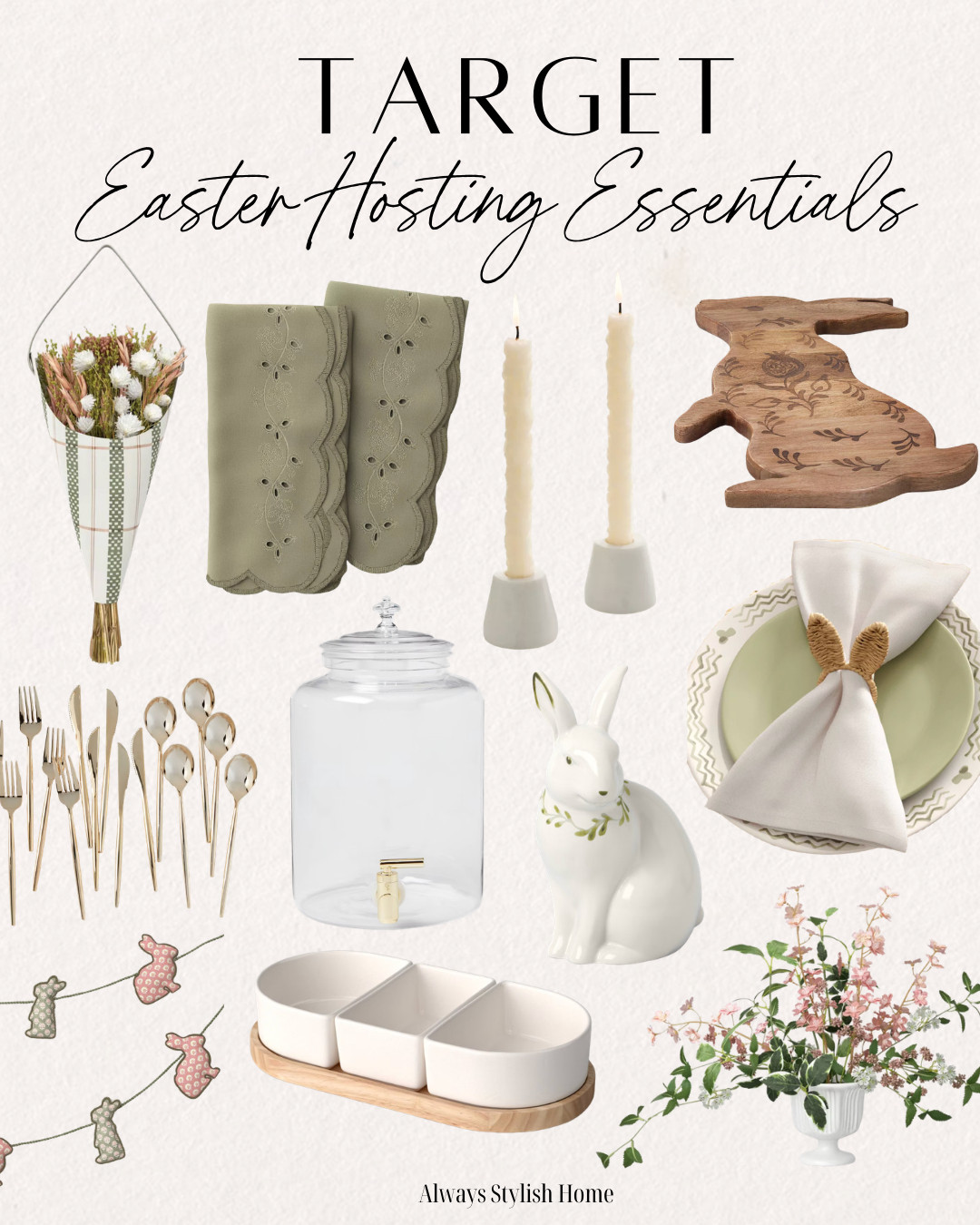 Hosting Easter this year? 🐣 Sharing the cutest Target Easter hosting essentials including spring table decor, serving pieces, entertaining must-haves, and affordable finds to create a beautiful Easter brunch or dinner at home. Target Easter decor, Easter hosting essentials, Target spring entertaining, Easter brunch table decor, Target hosting finds, spring table setting ideas, Easter entertaining ideas, affordable Easter decor. #targetfinds #targeteaster #easterhosting #springtablescape #easterbrunchideas #affordablehomefinds #targethome #ltkhome 

 #LTKdayinmylife #LTKSeasonal #LTKHome
