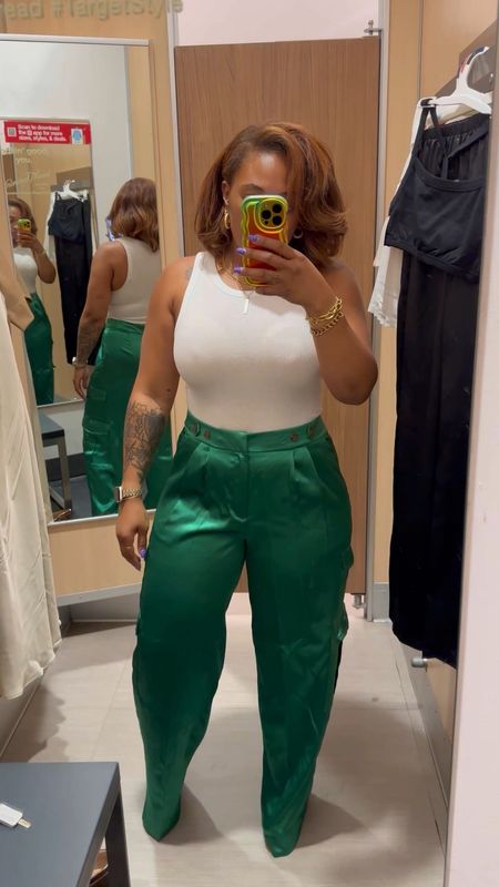More Target finds!! This time for the Fall! Get into the satin cargo pants

#LTKunder100 #LTKstyletip #LTKunder50