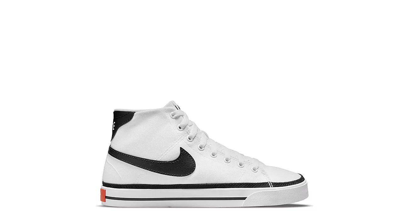 Nike Womens Court Legacy Mid Sneaker - White | Rack Room Shoes