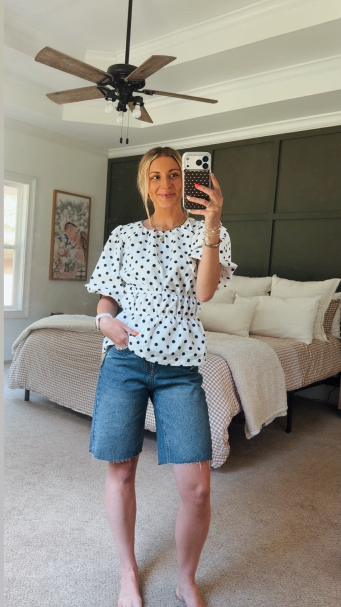 Okay y’all, what do we think of the jorts?? 🤭👀

#LTKU #LTKSeasonal #LTKootd