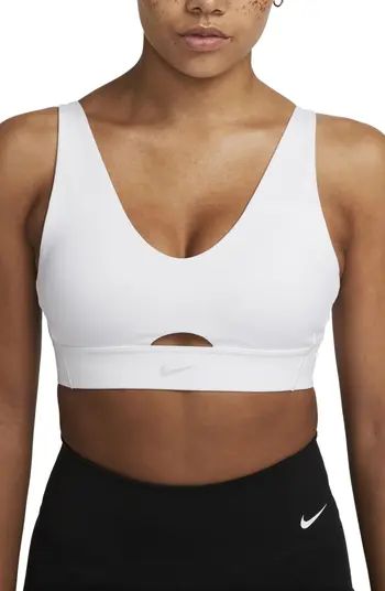 Dri-FIT Indy Padded Strappy Cutout Medium Support Sports Bra | Nordstrom