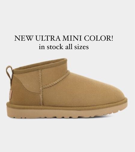 new Ugg ultra minis in a new color, in stock in all sizes! 

#LTKGiftGuide #LTKshoecrush #LTKstyletip