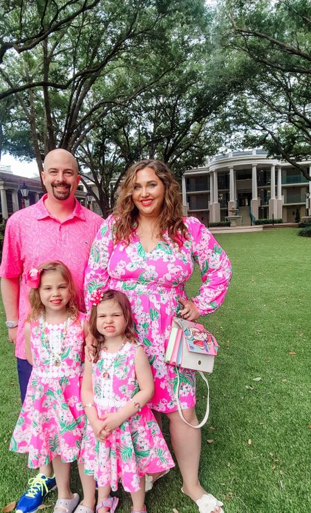 Spring is Here. And we love to match as a family! #neonpink #livinglargeinlilly #Florida 

#LTKfamily #LTKkids #LTKplussize