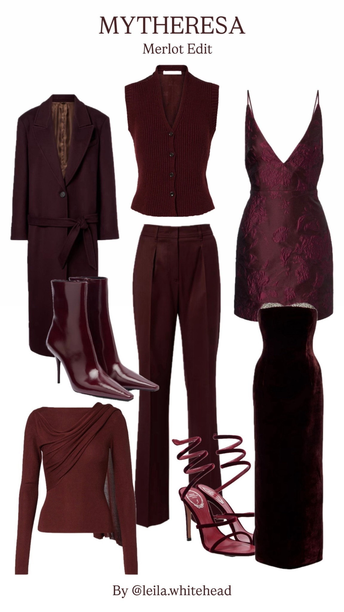 Obsessed with rich Merlot tones - perfect for Winter and here are some of my favourite pics from #mytheresa

#LTKuk #LTKwinter #LTKluxury