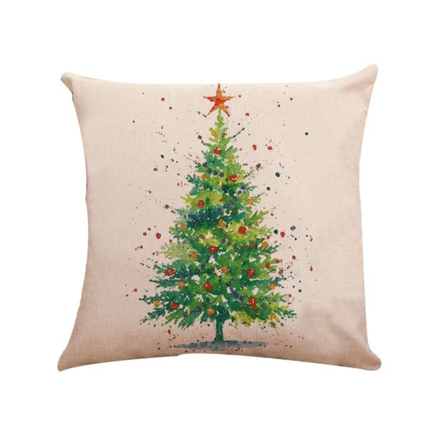 Tuscom Christmas Christmas Cushion Cover Throw Pillow Case Sofa Bed Home Decor - Walmart.com | Walmart (US)
