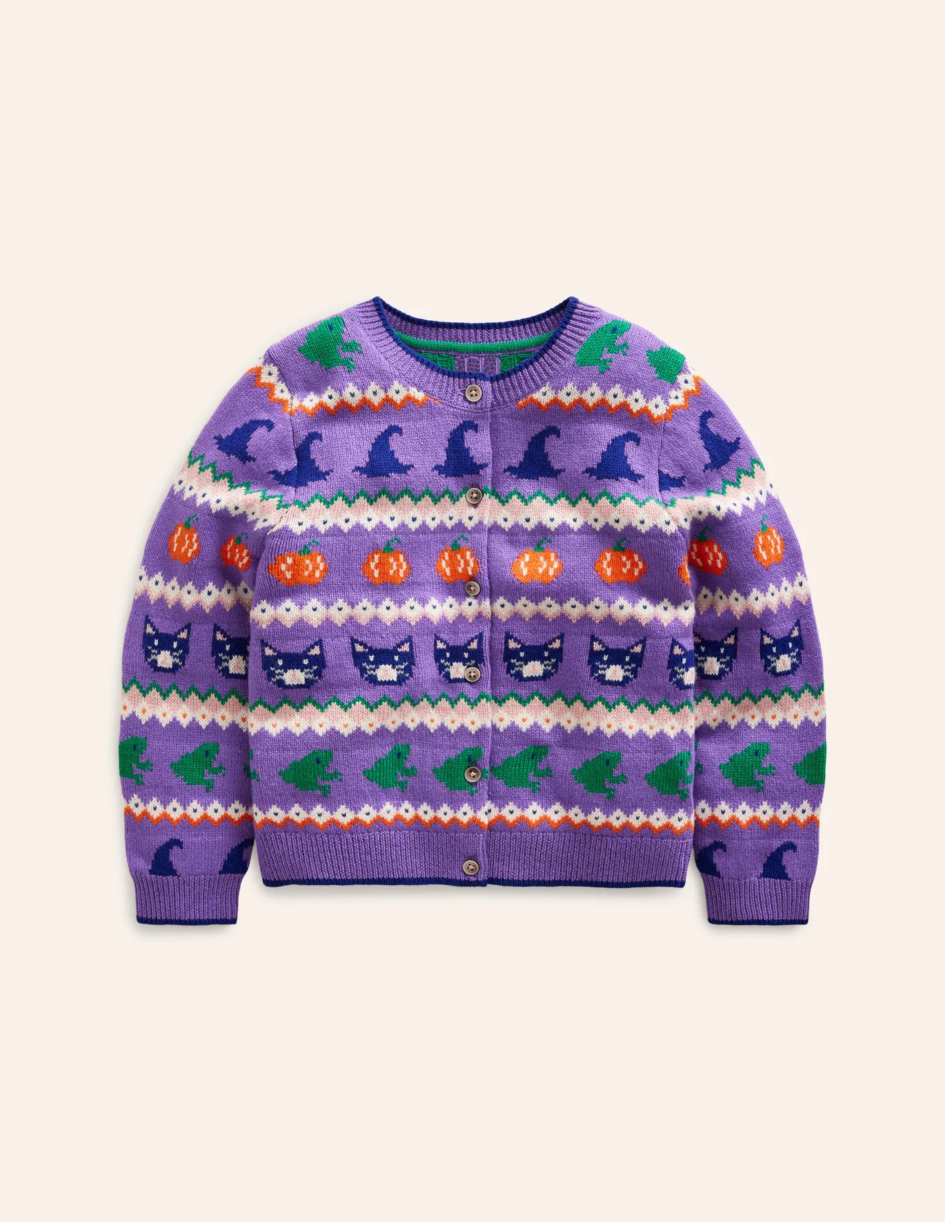 Edie Fair Isle Cardigan | Boden (US)