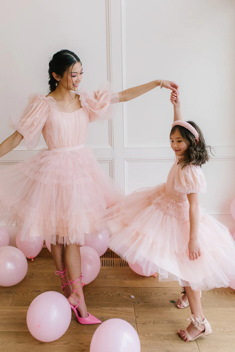 Pixie Dress in Blush | Ivy City Co