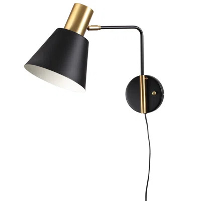 Adelone Rejuvenation Cylinder 1-Light Plug-In Armed Sconce Wrought Studio™ | Wayfair North America