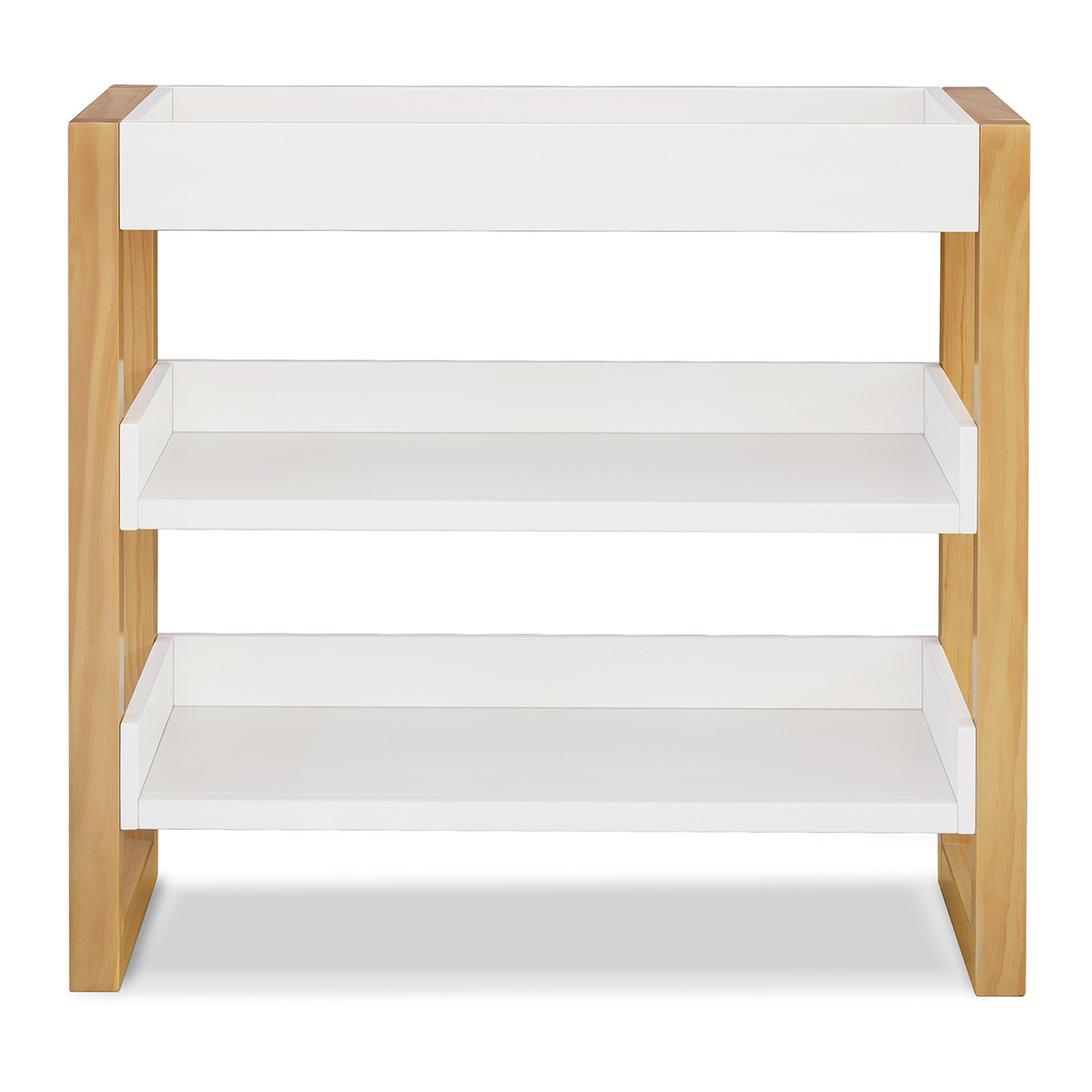 Namesake Nantucket Changing Table (Color: Warm White/Honey) | The Tot