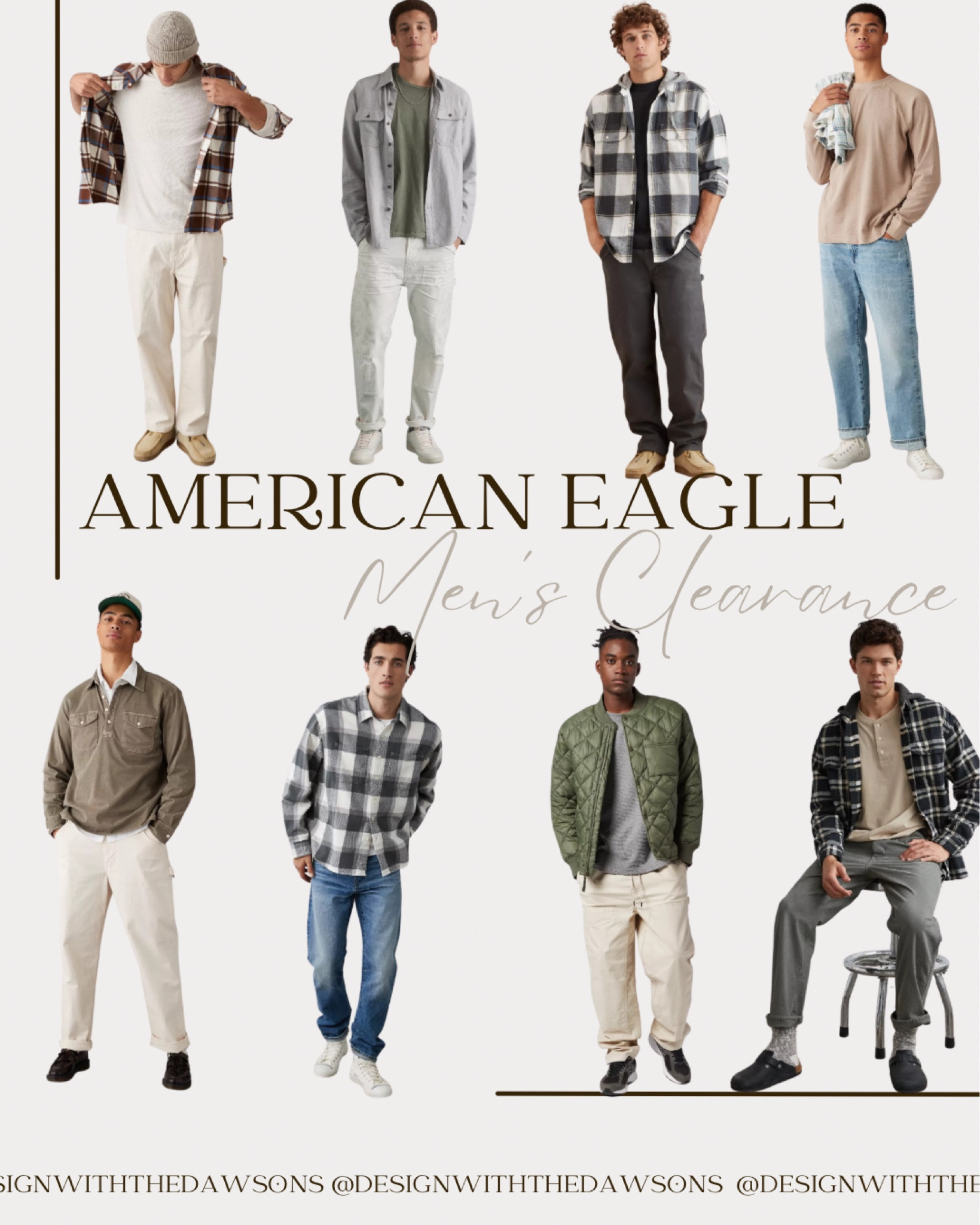 American Eagle Men’s Clearance Finds 



Men’s clothing, men’s style, men’s outfits, men’s jackets, men’s jeans, men’s tops, men’s neutral finds, plaid sweaters, button up shirts, men’s clearance, men’s spring outfits 

#LTKfindsunder50 #LTKSpringSale #LTKmens