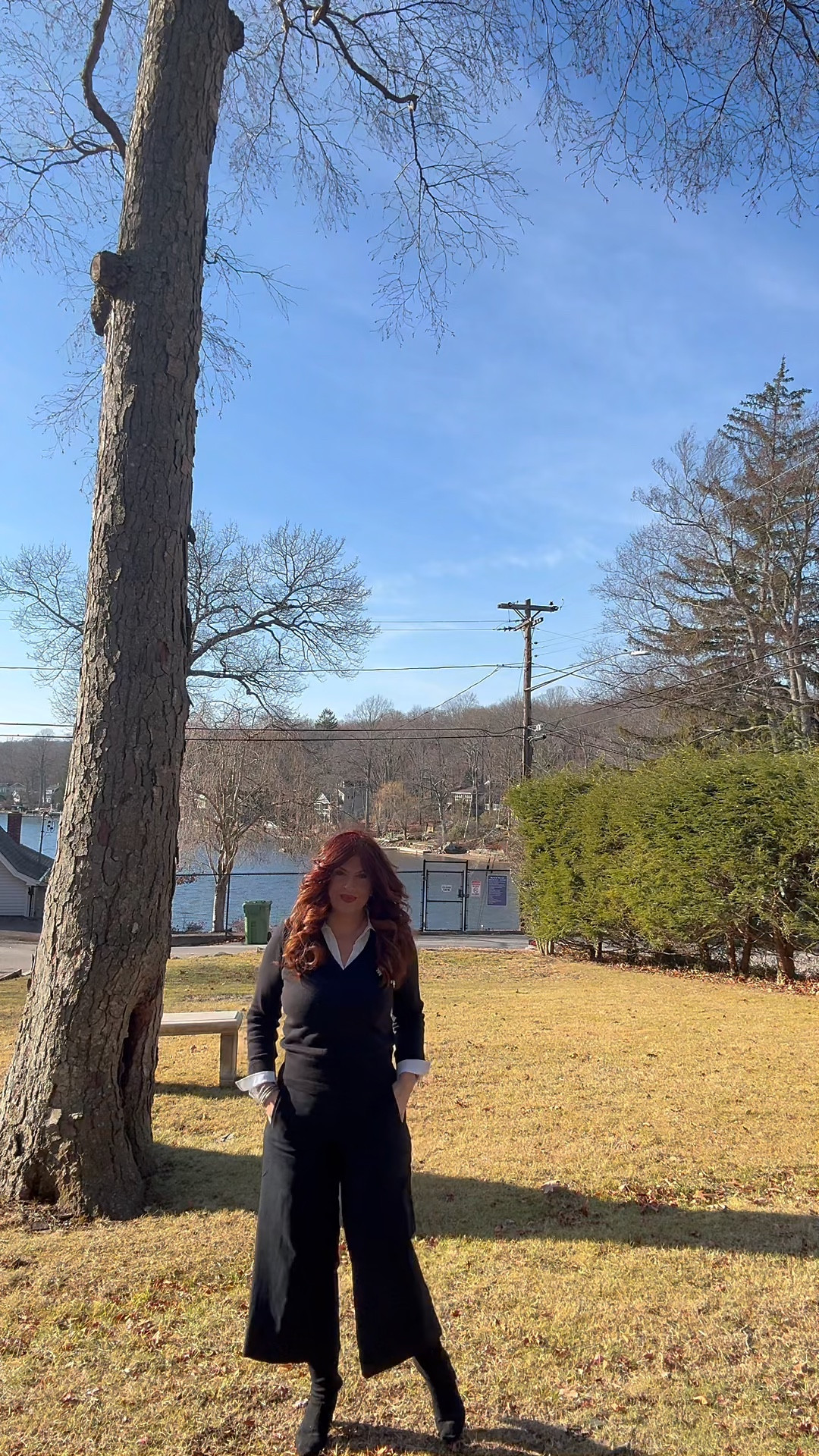 OOTD. Such a great sweater! Looks like you have a button down, but you don’t. And it comes with three removable bling brooches. Yes please!

#LTKSaleAlert #LTKSeasonal #LTKHoliday