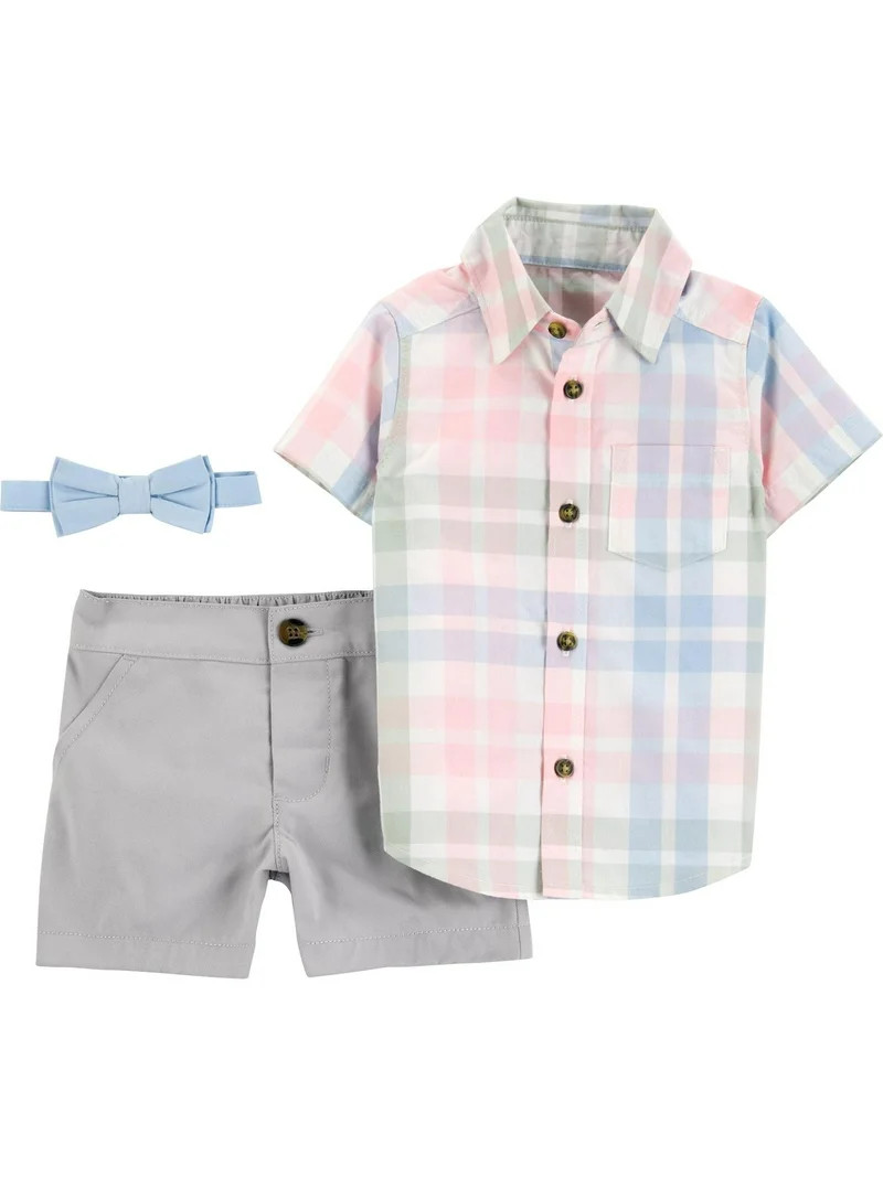 Carter's Child of Mine Baby Boy Outfit Set, 3-Piece, Sizes 0/3-24 Months | Walmart (US)
