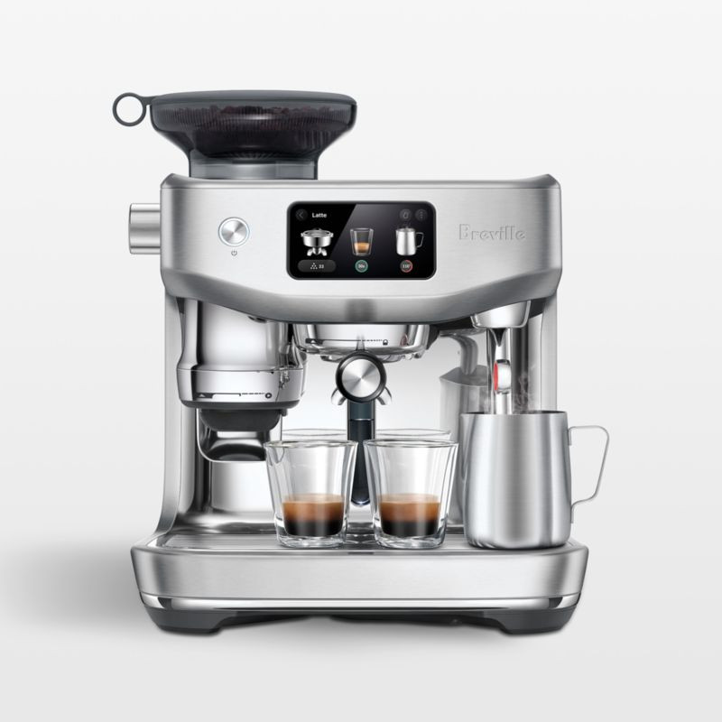 Breville Oracle Jet Espresso Machine in Stainless Steel + Reviews | Crate & Barrel | Crate & Barrel