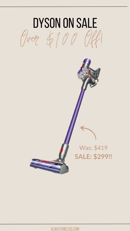 Found the Dyson marked down!! If you have been wanting to try it, grab while it’s marked down!! 

Home Cleaning 
Dyson
Vacuum 

#LTKFamily #LTKSaleAlert #LTKHome