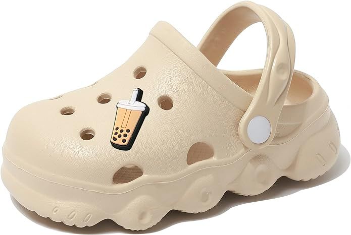 INMINPIN Kids Cute Clogs Cartoon Garden Shoes Boys Girls Slides Slippers Indoor Outdoor Children ... | Amazon (US)