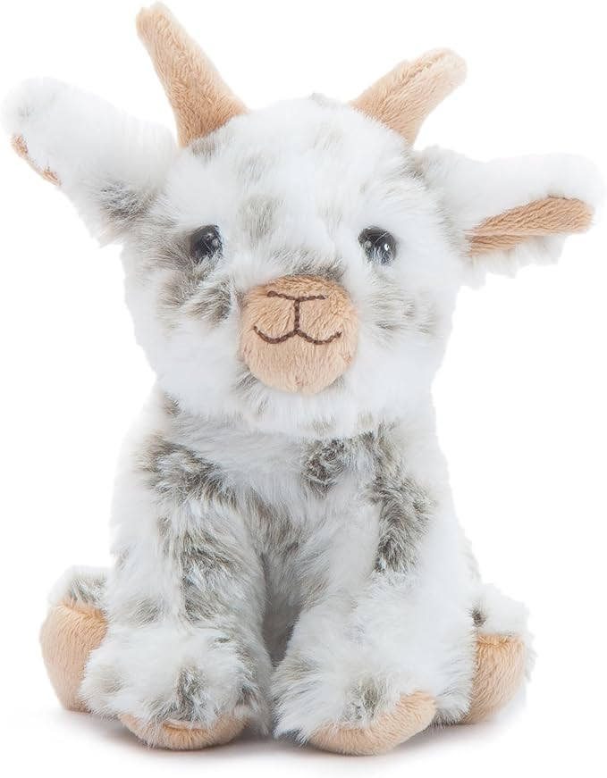 The Petting Zoo Goat Stuffed Animal Plushie, Gifts for Kids, Wild Onez Babiez Farm Animals, Goat ... | Amazon (US)