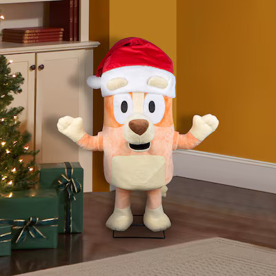 Bluey 3.5-ft Bingo Musical Animatronic Christmas Decor | Lowe's