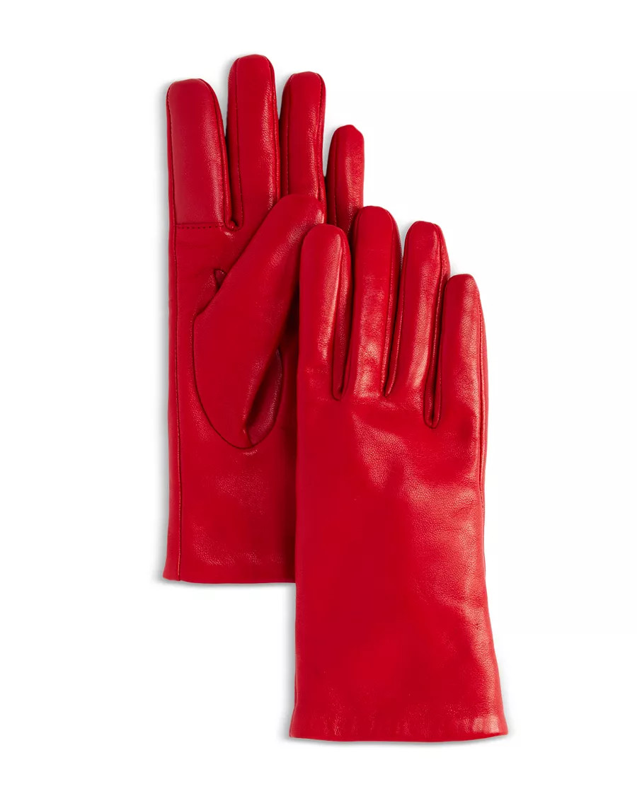Bloomingdale's Cashmere Lined Leather Gloves - Exclusive   | Bloomingdale's Jewelry & Accessories | Bloomingdale's (US)