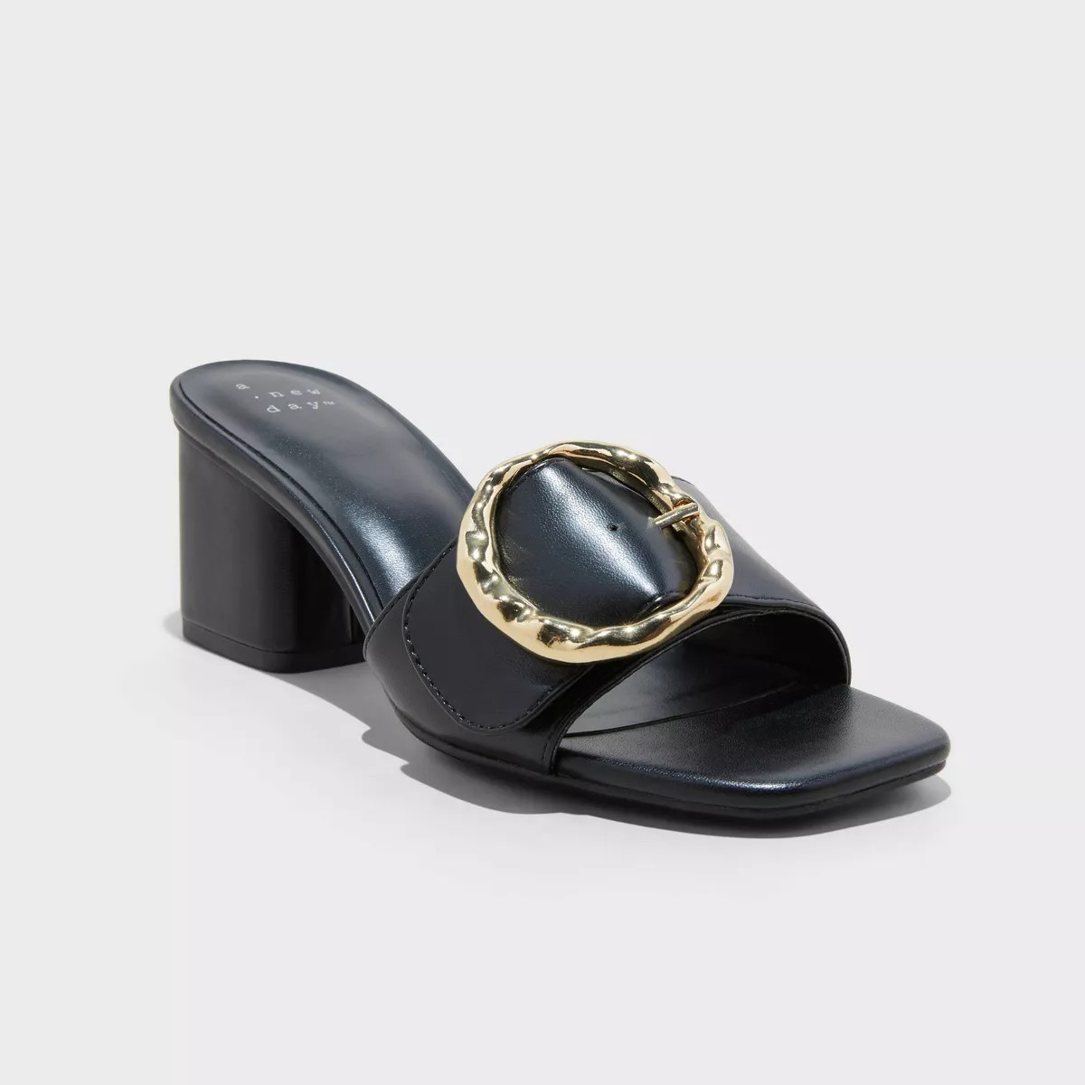 Women's Diana Buckle Mule Heels - A New Day™ | Target