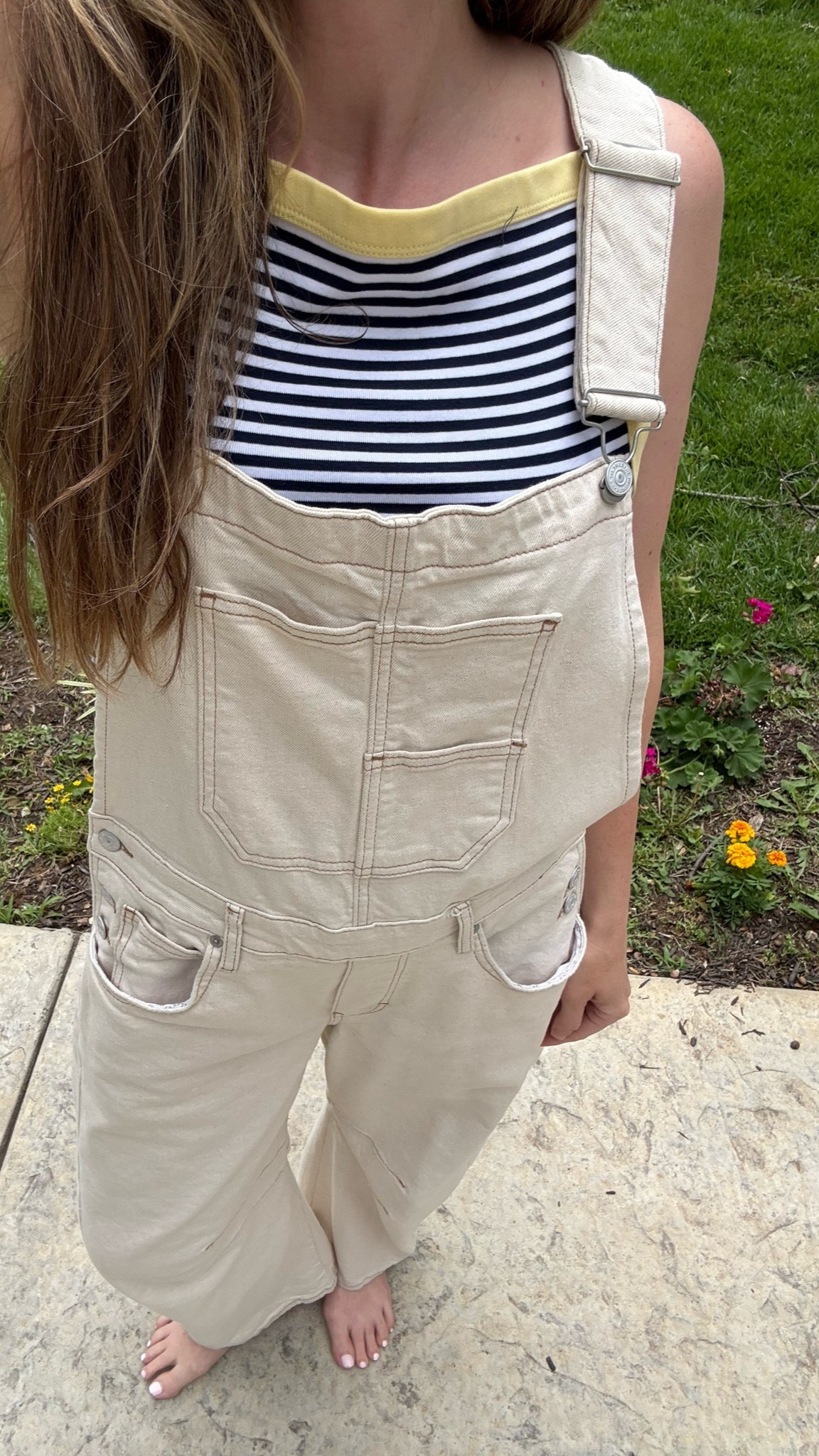 wearing a small in high neck tank and barrel overalls, restocked!

Spring outfit, summer outfit

#LTKootd #LTKmomlife