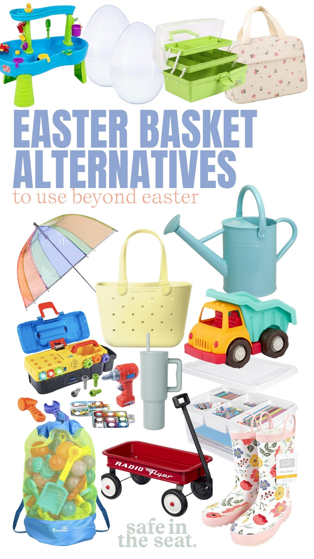 Time to get creative! 🐣 Here are some fun Easter basket alternatives that you can use after Easter has come and gone. 



#LTKKids #LTKFamily #LTKSeasonal
