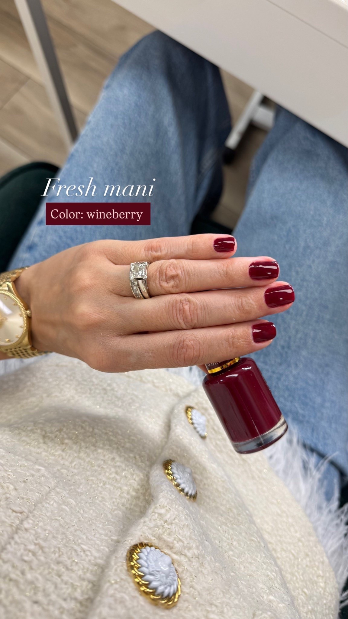 I just got a fresh mania perfect color for the holidays
 



#LTKU #LTKBeauty #LTKHoliday