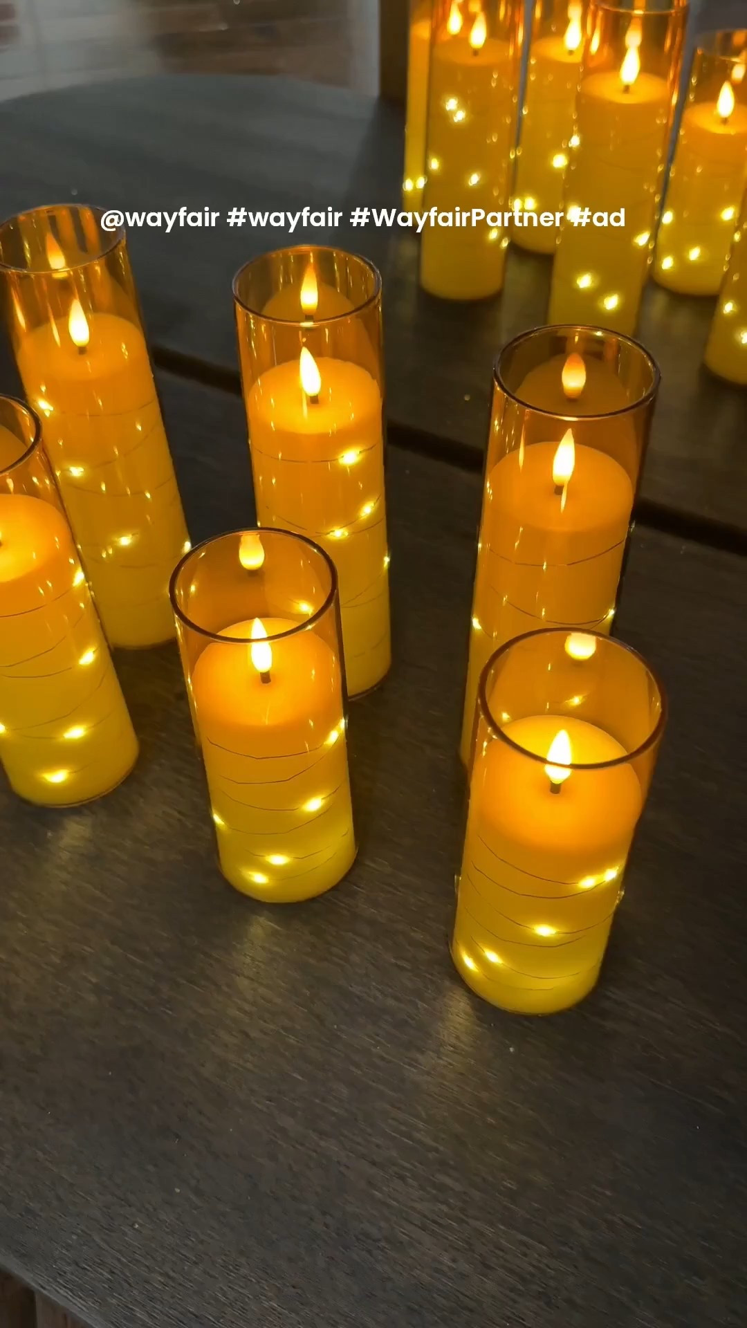 I love using flameless candles, they are a must have during the holidays! They look stunning and can be used all year round too! @wayfair #wayfairpartner #ad #wayfair @shop.ltk #ltkit #liketk.it 



#liketkit 
@shop.ltk
https://liketk.it/5xw28



#liketkit #LTKHome #LTKSeasonal #LTKHoliday
@shop.ltk
https://liketk.it/5zsNJ