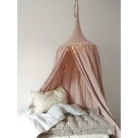 Canopy Dusty Pink, Baldachim Brudny Róż, Baby Canopy, Bed, Crib Play Tent, Nursery | Etsy (UK)