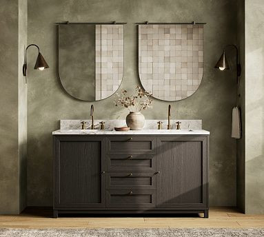 Bryer 60" Double Sink Vanity | Pottery Barn (US)