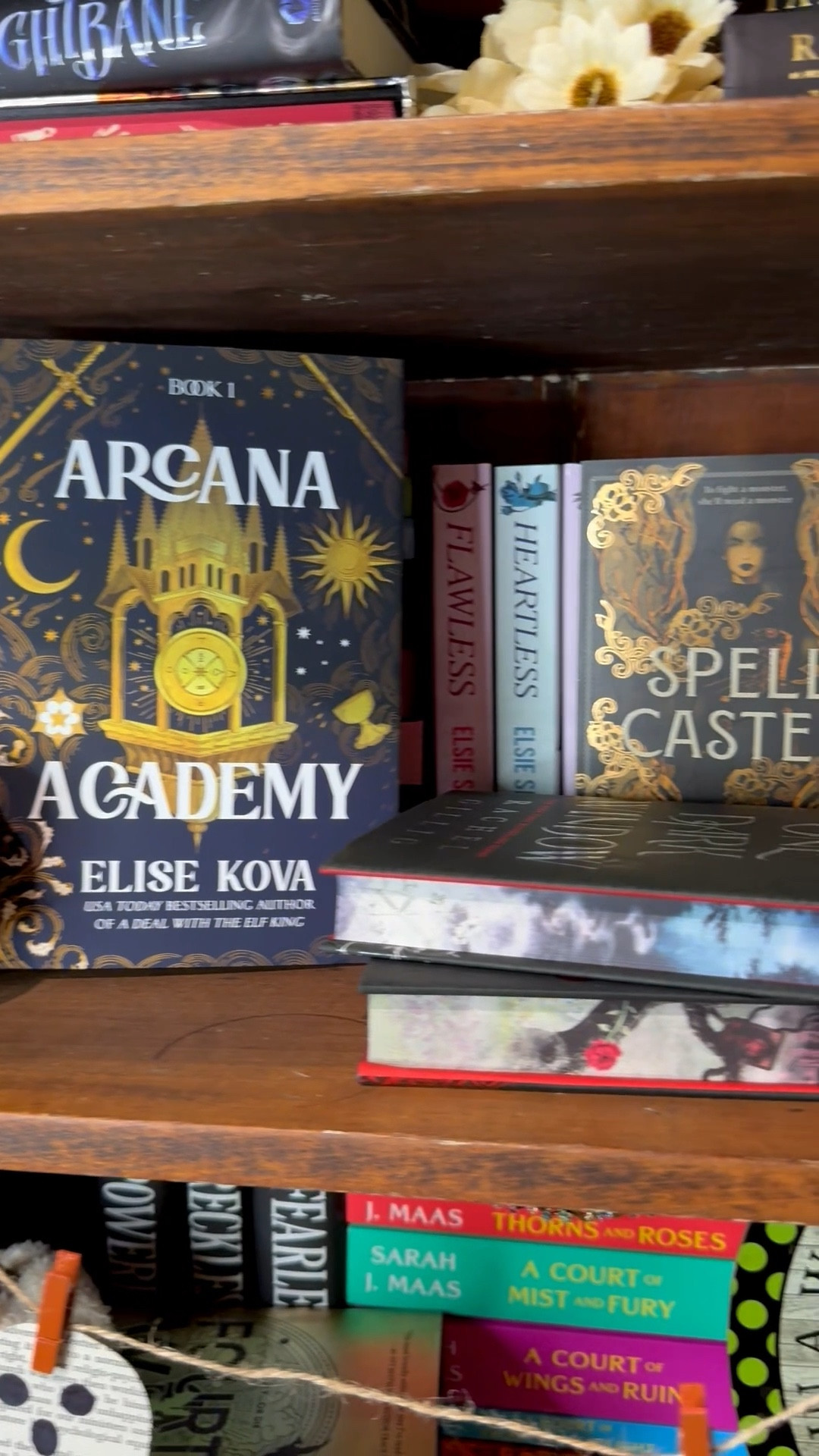 Fall bookshelf, Halloween bookshelf, fall books, Halloween books, romance books, fantasy books, thriller books 

#LTKSeasonal #LTKHalloween