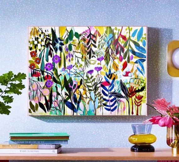 Colorful Abstract Painting Nice Abstract Art Colorful Original | Etsy | Etsy (US)