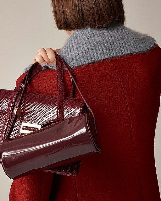 Bordeaux bag in patent leather | J. Crew US