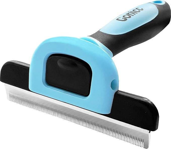 Gonicc PDT- 1001 Professional Pet De Shedding comb Tool Blue | Effectively Reduces Shedding by Up... | Amazon (US)