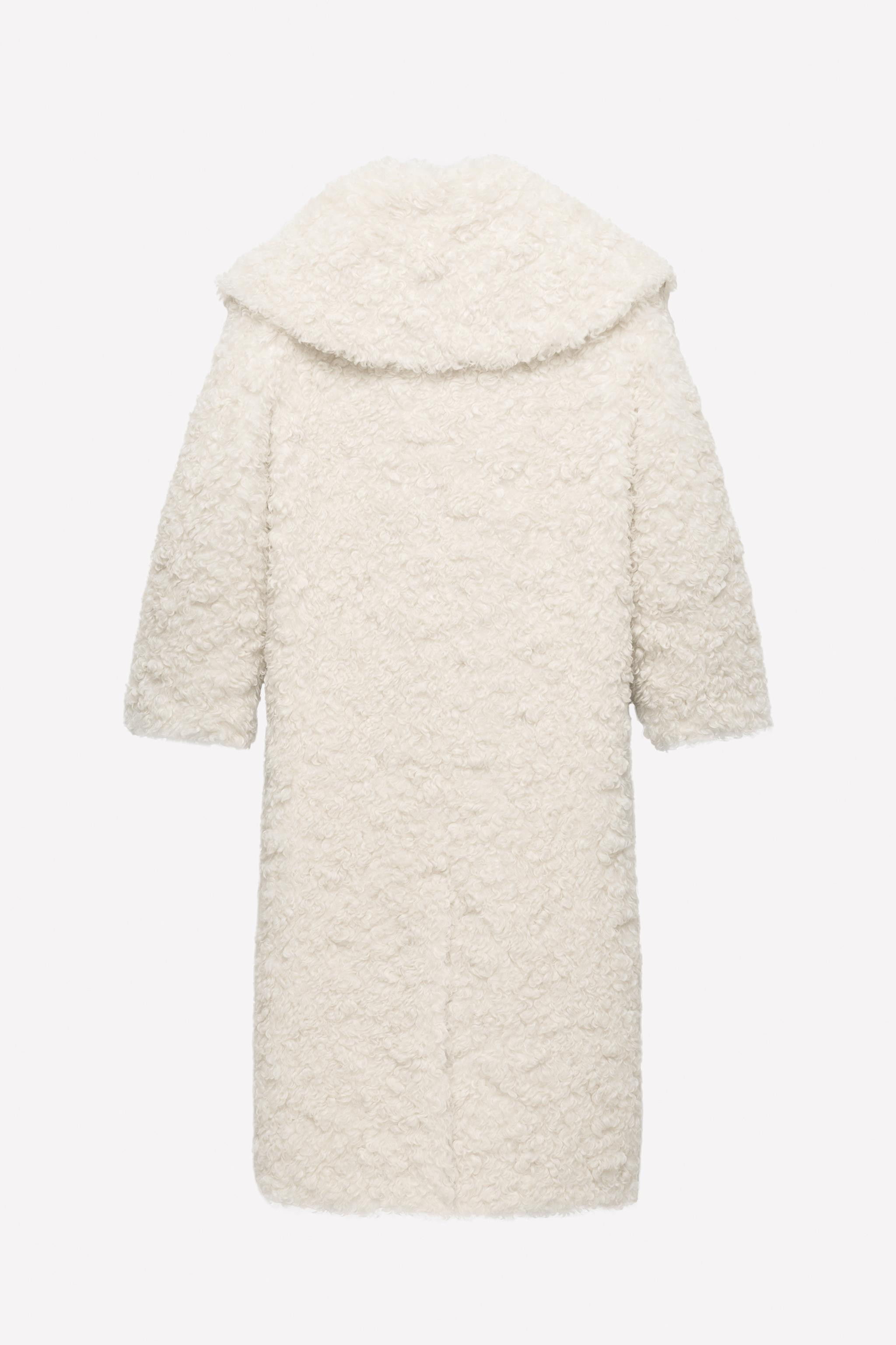 LUDOVIC DE SAINT SERNIN x ZARA FLEECE COAT | Zara US