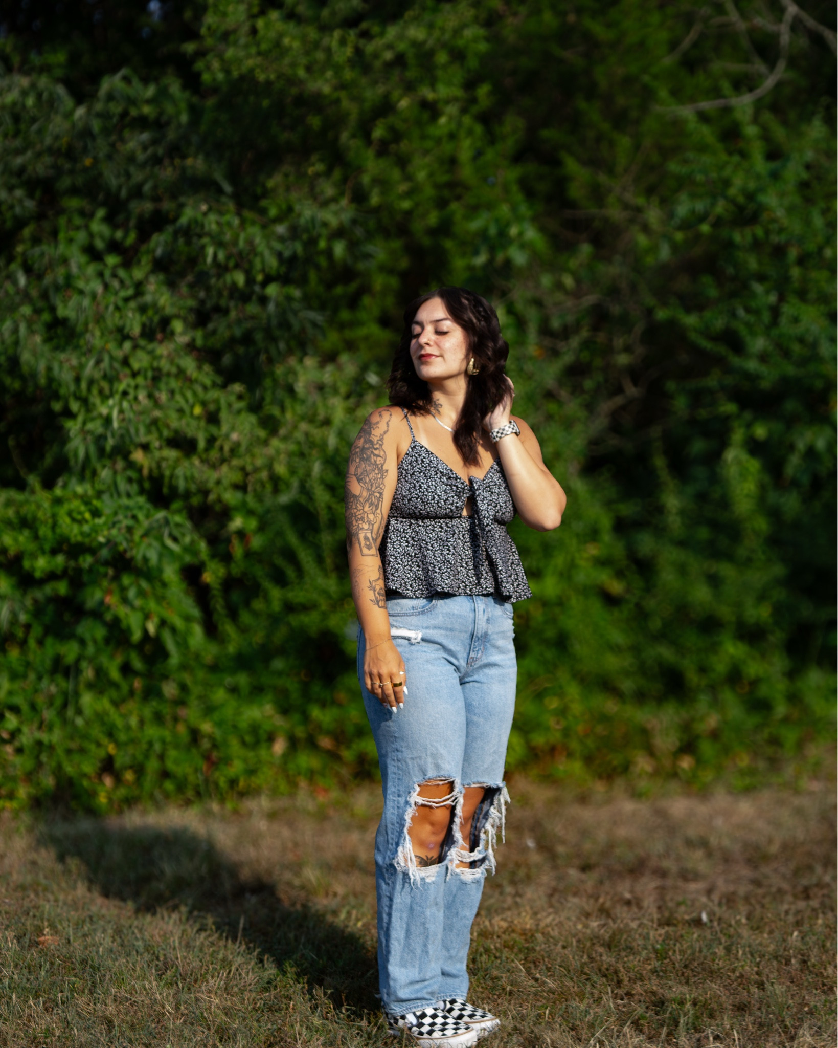 Easy summer date night ‘fit☀️ 

#LTKStyleTip #LTKShoeCrush #LTKMidsize