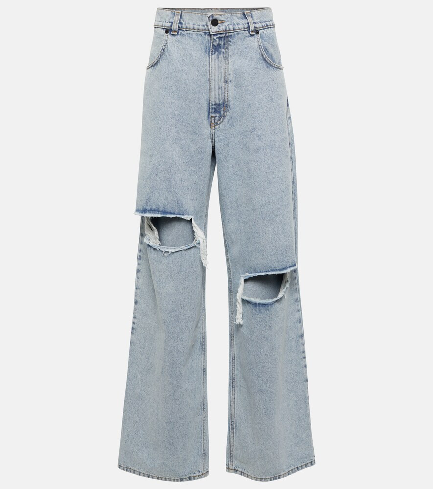 The Mannei Normandi distressed low-rise wide-leg jeans | Mytheresa (US/CA)