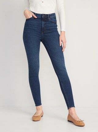 FitsYou 3-Sizes-in-1 Extra High-Waisted Rockstar Super-Skinny Jeans for Women | Old Navy (CA)
