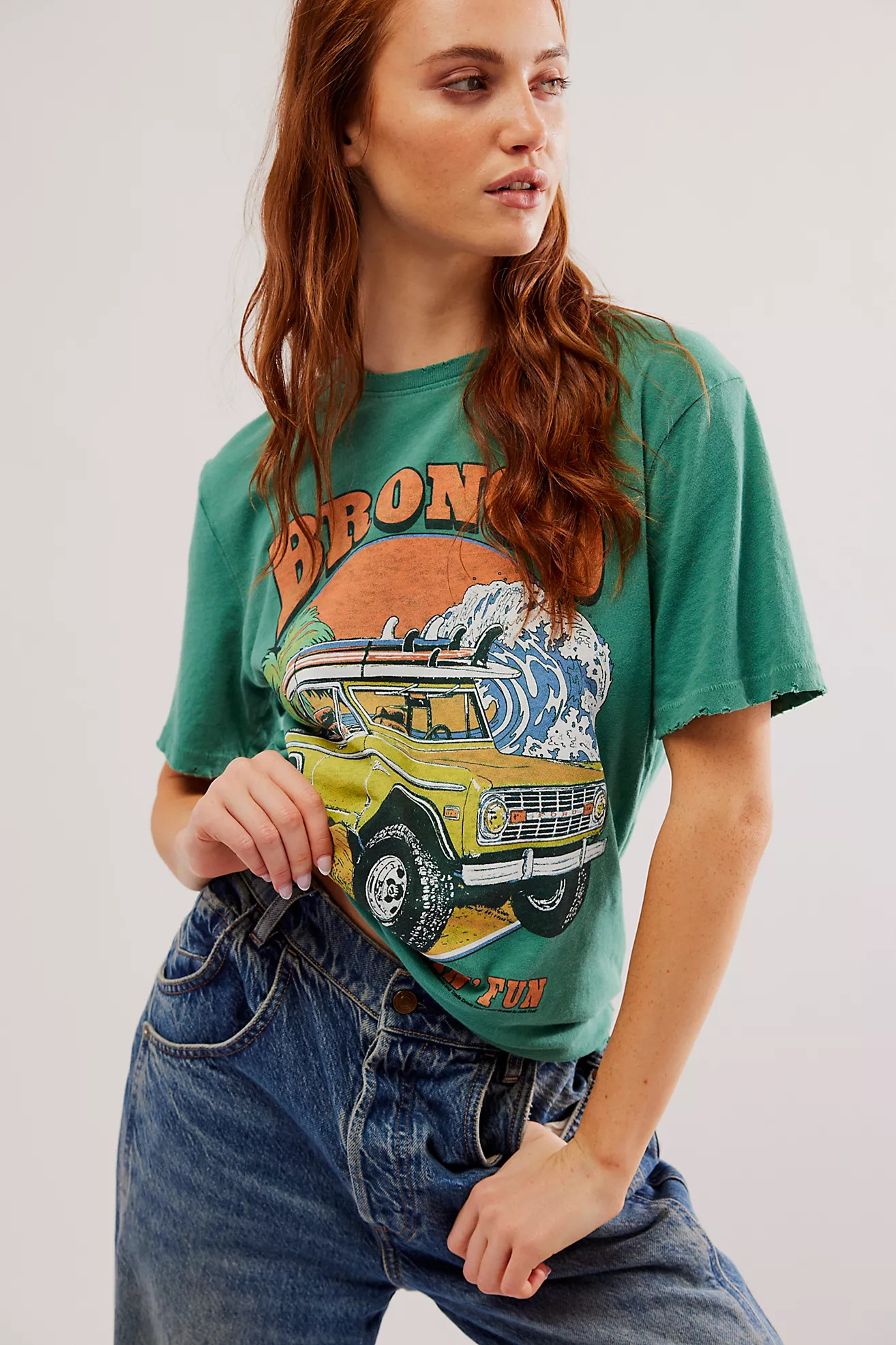 Junk Food Bronco Beach Tee | Free People (Global - UK&FR Excluded)