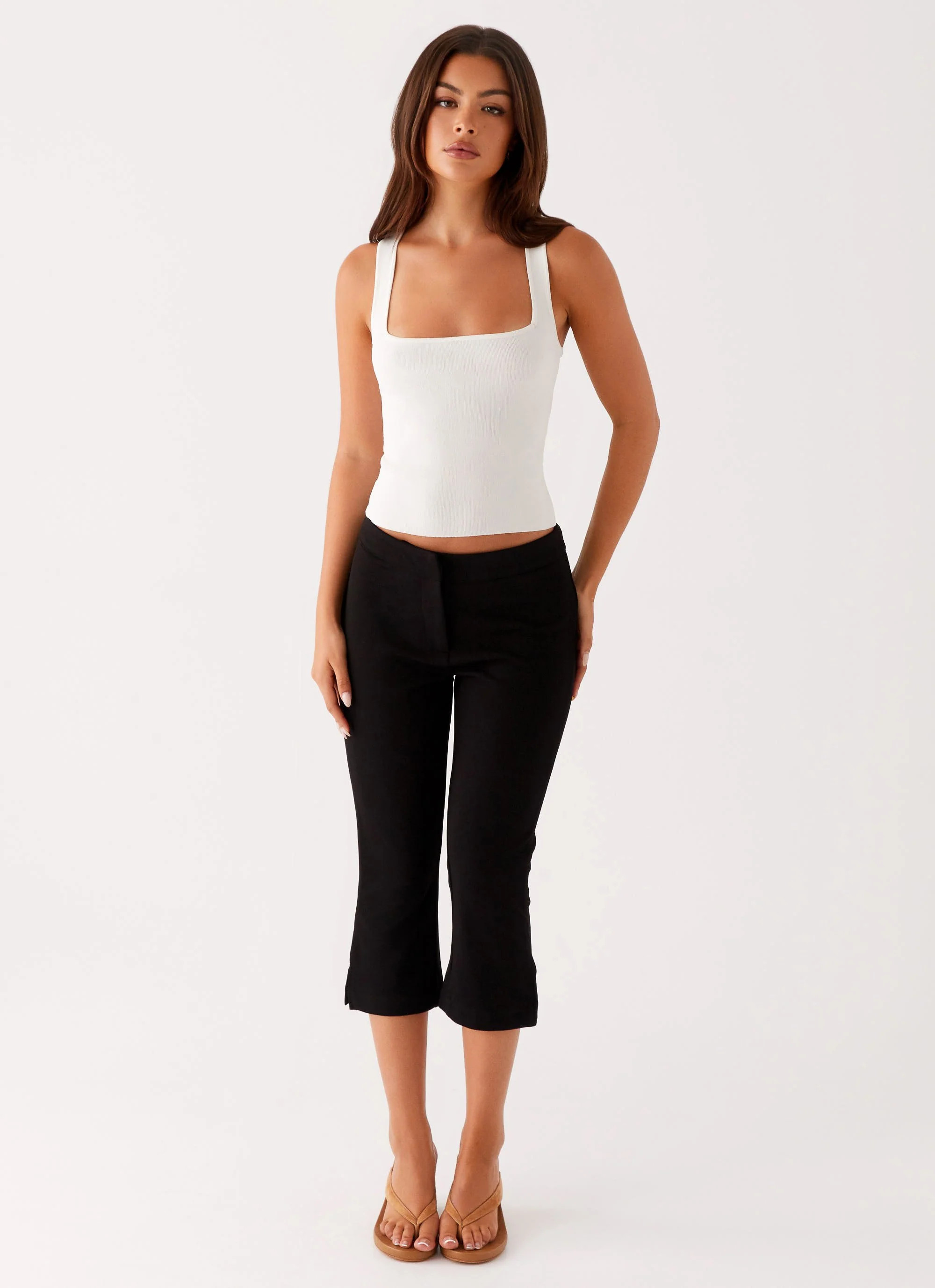 Rue Capri Pants - Black | Peppermayo (Global)