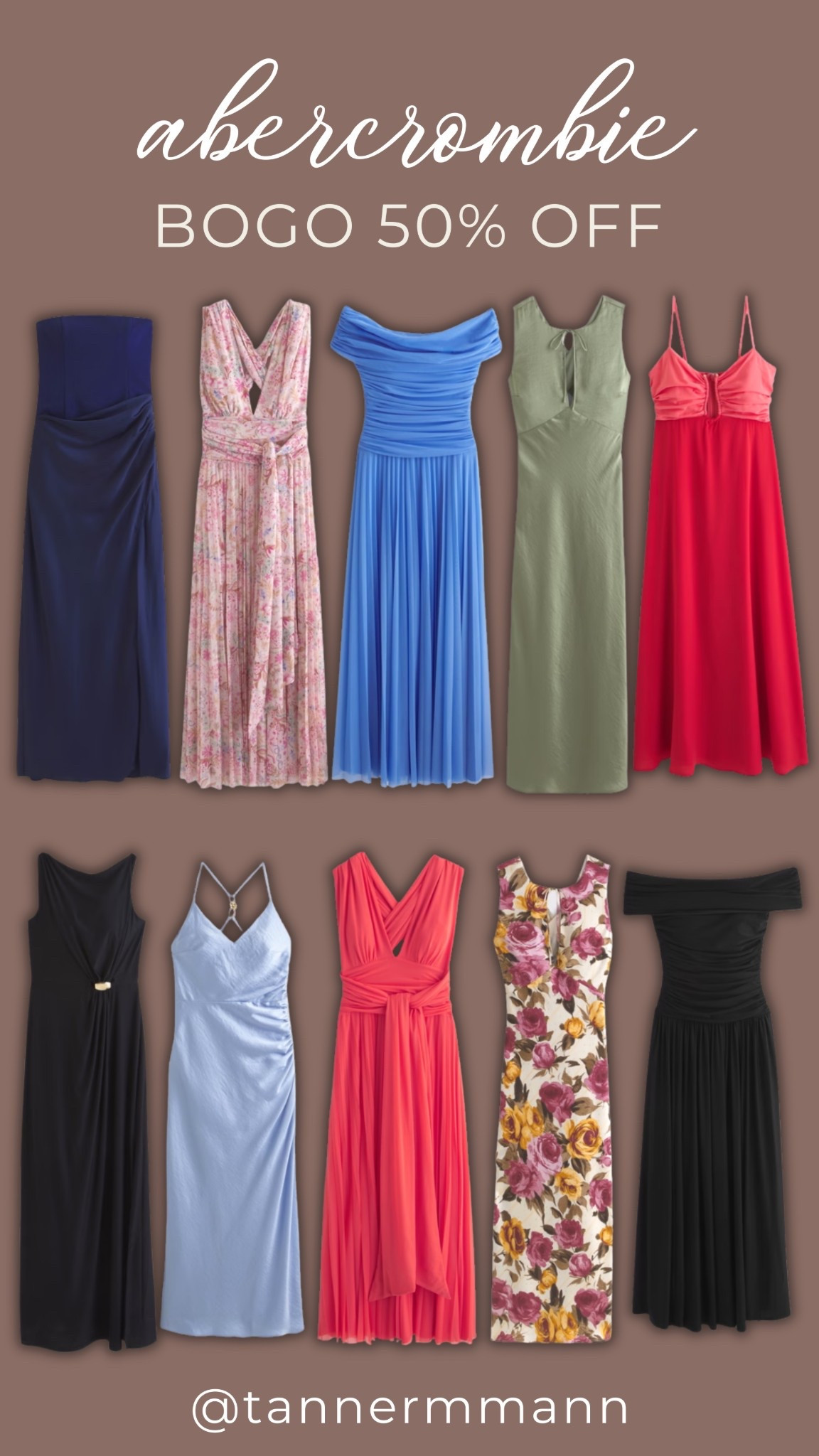 Abercrombie BOGO 50% OFF #WeddingGuestDress

#LTKWedding #LTKSaleAlert