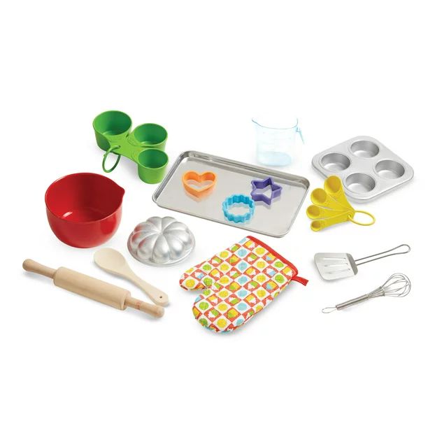 Melissa & Doug Baking Play Set (20 pcs) - Play Kitchen Accessories - Walmart.com | Walmart (US)