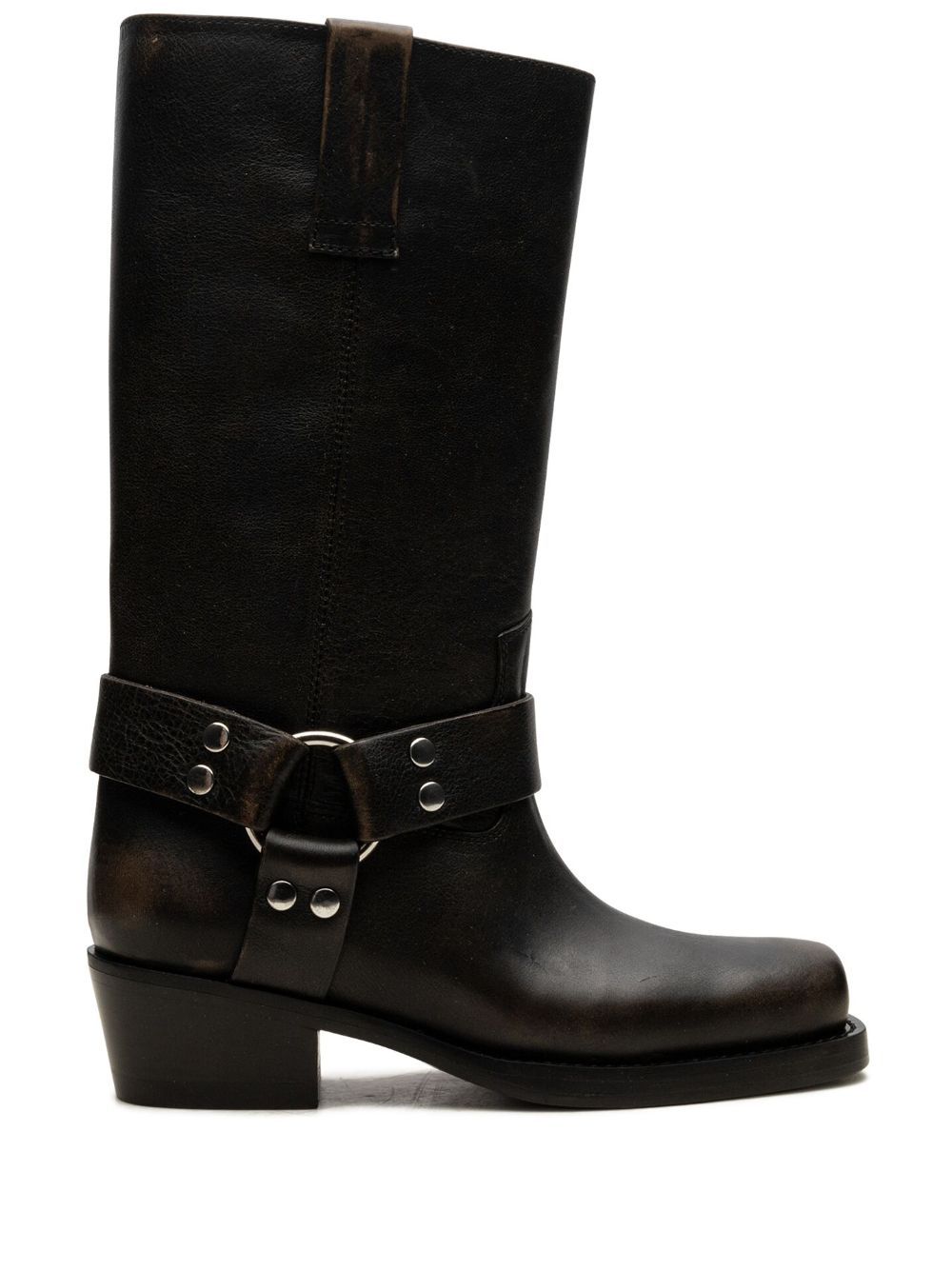 Roxy leather mid-calf boots | Farfetch Global