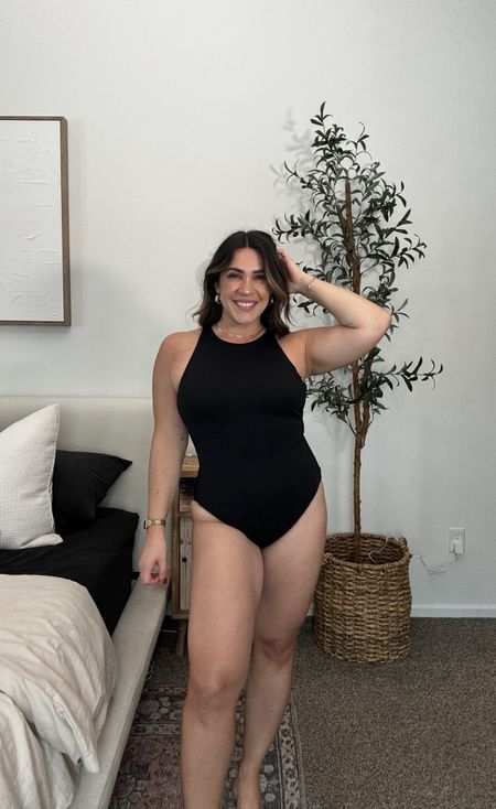 Mom approved swimsuits! Smoothing, shaping, wire free, comfortable, timeless and modest swimsuits! I wear a size large, I recommend sizing up! Use code NINAXSPANX 

#LTKtravel #LTKswim #LTKSeasonal