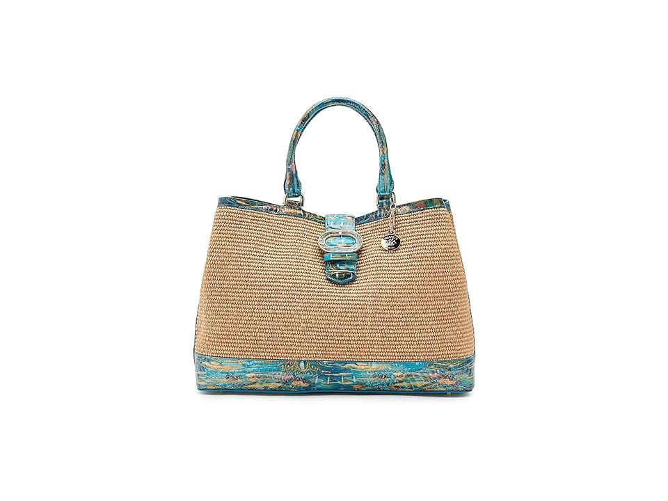 Brahmin Denise Tote Handbags Waterlily, Leather | Zappos