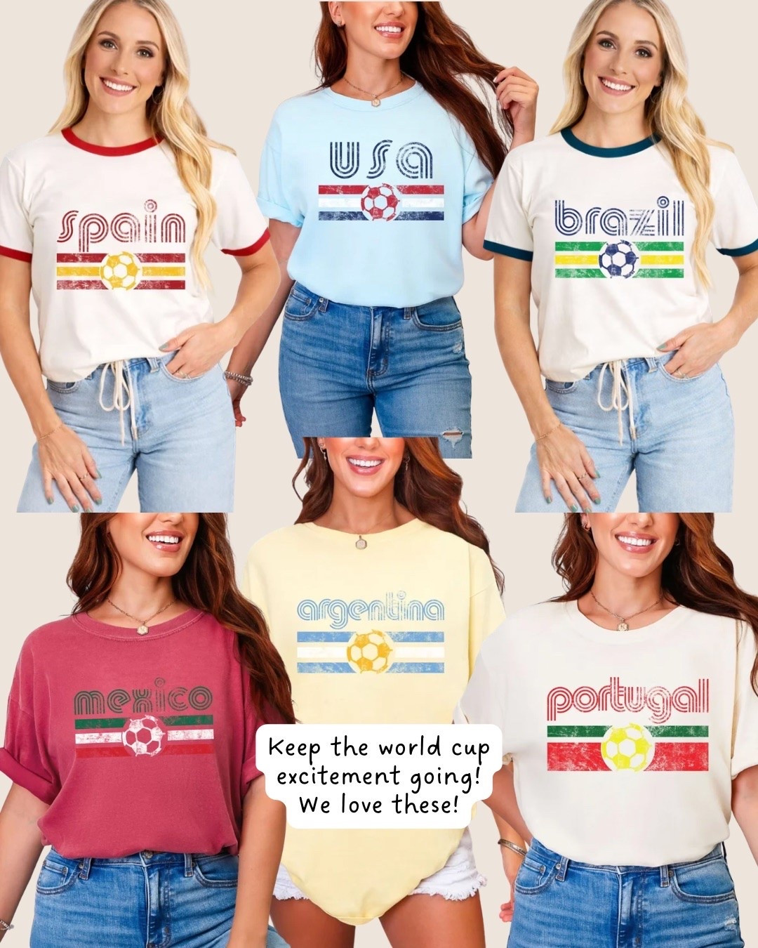New! Soccer shirts